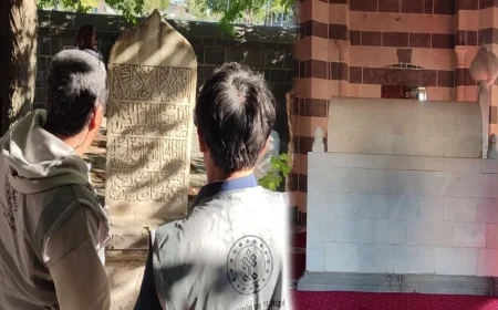 Diyarbakır'ın Tarihi Mirası Dijitalleşiyor: Fatih Paşa Camii Haziresi'nde Kapsamlı Mezar Taşı Envanteri Başladı