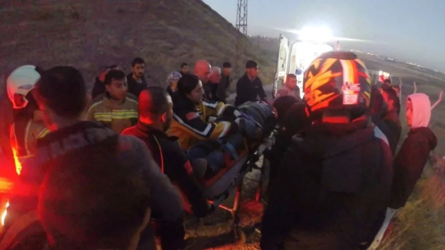 Sur Kırklar Dağı'nda Kaza: Şarampole Uçan Araçtan Film Gibi Kurtarma Operasyonu