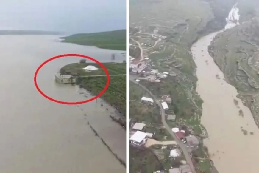 Diyarbakır’da Ambar Çayı Taştı: Tarım Arazileri Sular Altında, Uyarılar Devam Ediyor